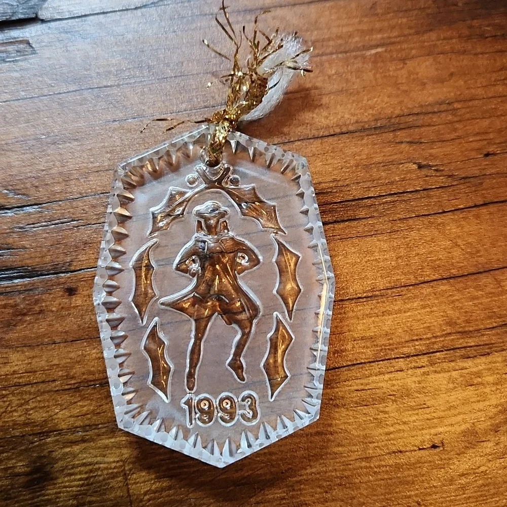 🎉Vintage Waterford Crystal Ornament - Ten Lords-a-Leaping